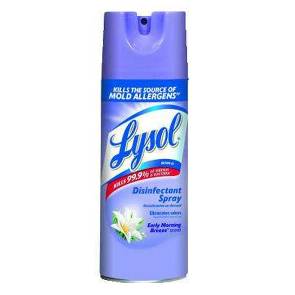 Reckitt Benckiser 12.5 oz Aerosol Disinfectant Spray Early Morning Breeze 80833